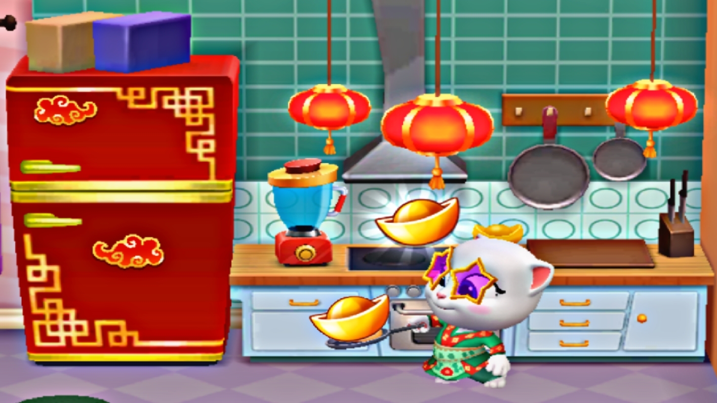 Китайская новогодняя готовка в игре том и его друзья🎐🐉🥟 смотреть онлайн