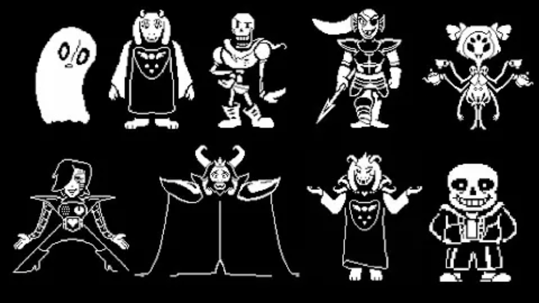 прохождение всех боссов и некоторых мини боссов в игре undertale смотреть онлайн