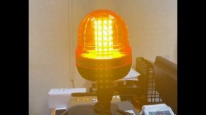 01B
Маяк проблесковый оранжевый светодиодный на кронштейне