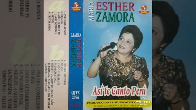 María Esther Zamora así te canto Perú:04 Artista смотреть онлайн