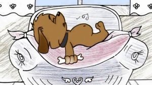 Мультфильм про щенка "Ялкау маэмай". Габдулла Тукай