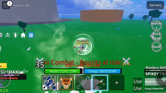 Leopard Bounty Hunt | Mobile Player | Blox Fruits