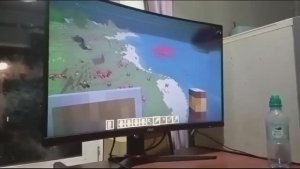 попал на остров коров, точнее, мухоморок.minecraft пётр игры на рутубе