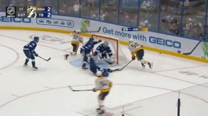 Nashville Predators at Tampa Bay Lightning | FULL Overtime Highlights - October 28, 2024