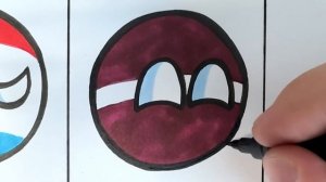 Drawing 117 COUNTRYBALLS / How to draw  COUNTRYBALLS