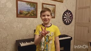 Этюд на фортепиано, Г. Беренц (2 класс).