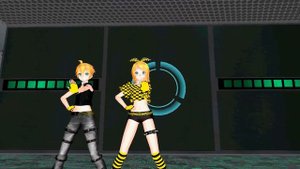 MMD Лен и Рин