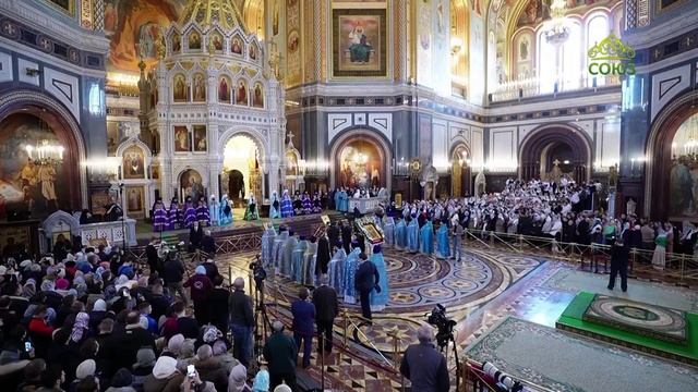 Патриаршая проповедь в праздник Сретения Господня после Литургии в Храме Христа Спасителя