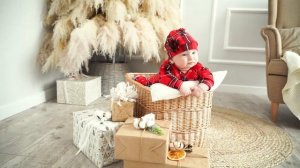 Первая Новогодняя фотосессия Сони