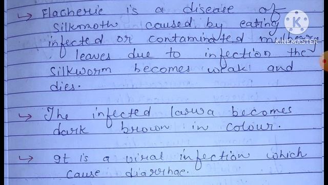 DISEASES OF SILKWORMS #pebrine #flachaerie #muscardine #silkwormdisease #zoologynotes #vbu #biology