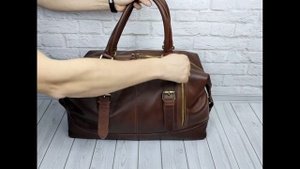 Обзор кожаной дорожной сумки Carlo Gattini Campora Premium