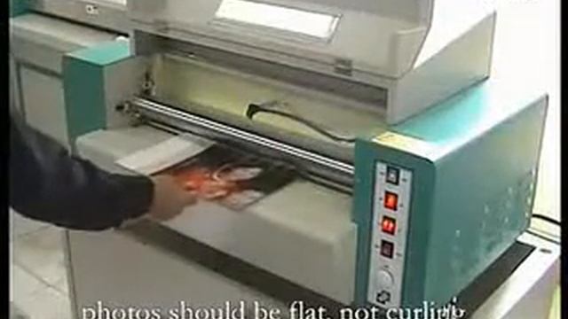 320A UV COATING MACHINE смотреть онлайн