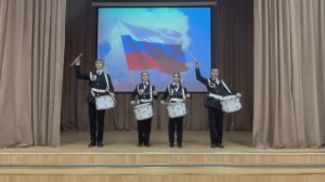 Ансамбль барабанщиков «Раменки», дефиле «Марш»