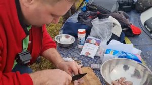 Пятиминутка из свежего хариуса