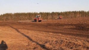Сезон 2023 боронование полей , закрытие влаги на К 739МСт1 и на К 735Ст