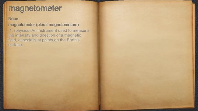 What does magnetometer mean?