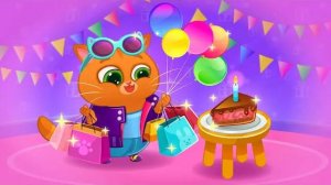 КОТИК БУБУ.День Рождение у БУБУ сегодня!!! )))Мультик игра Bubbu про котят  на TV Мяу