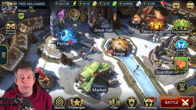 CAN I STILL GET THE CHRISTMAS FUSION?? FTP Day 179 | Raid: Shadow Legends смотреть онлайн