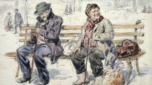 Пессимист и оптимист.