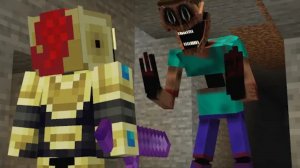 Minecraft Scary Mob The Mimicer Vs The King of Bullying Minecraft mobs AJTHEBOLD.