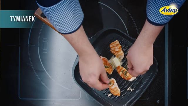 Mini burgery łososiowe z salsą mango - przepisy Aviko смотреть онлайн