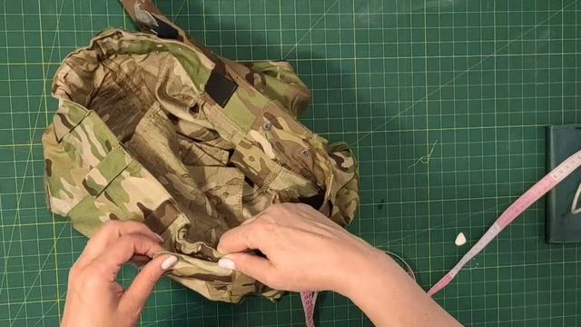 Как уменьшить объем пояса в шортах, сохранив внешний вид этих шорт?!