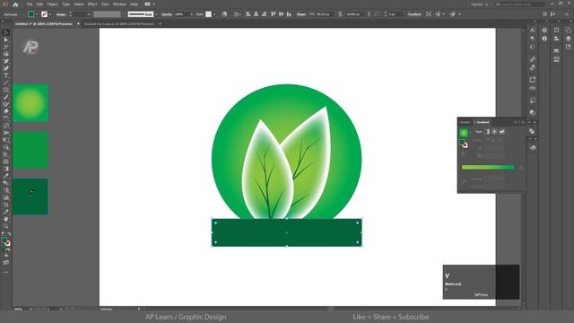 Natural Tea Logo Design | How to Design a Logo in Illustrator cc смотреть онлайн