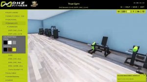 DHZ Fitness Gym Designer Инструкция