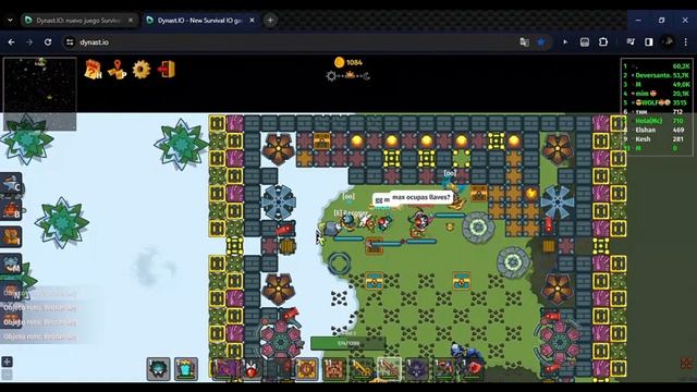 Dynast.io - The best moments, opening chests and wars смотреть онлайн