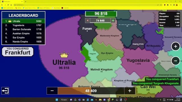 Playing with custom maps in territorial io! смотреть онлайн