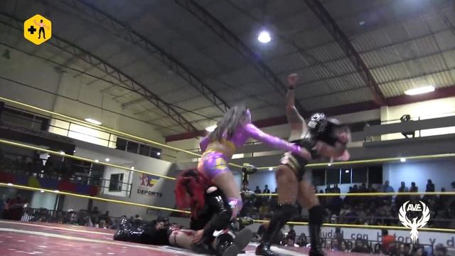 Lady Pink vs Satania vs Candy Swing por el Campeonato Femenil | Producciones AVE смотреть онлайн