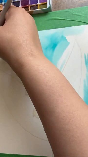 Here is 1 hour in 20 seconds! Lily of the valleys. #art #watercolor #flowers #florals #learning смотреть онлайн