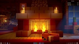 Майнкрафт костёр релакс