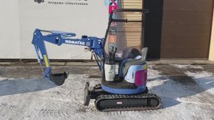 Миниэкскаватор Komatsu PC08UU-1 №1028