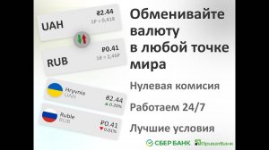Как обменять рубли на гривны, перевести на карту в 2024