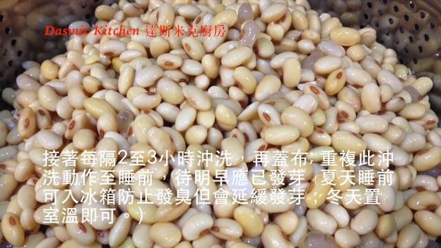 催芽黃豆 | How to Sprout Soybeans | How-To