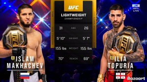 Ислам Махачев против Илии Топурии - UFC 5