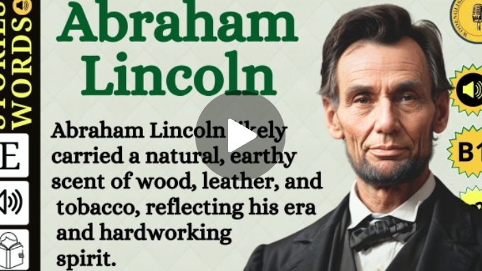 learn English with story. Abraham Lincoln. B1 смотреть онлайн