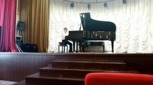 Трубицин Евгений исп. "Этюд", "Сладкая грëза", " Маленький негритëнок"