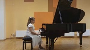 К. Черни ...Этюды 42, 43 Диана Отрубянникова 9 лет Москва