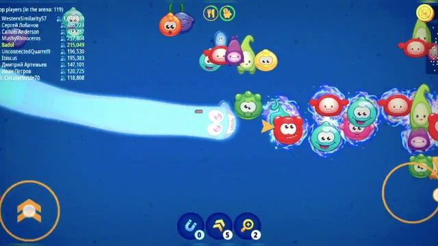 worms zone .io/Frist Rank 1/ snake game /🐍👍Pro gaming /#wormszone #games #gamingvideos part 89/ смотреть онлайн