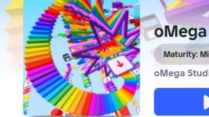 Играю в Роблокс "oMega OBBY 725 этапов! (часть 6)