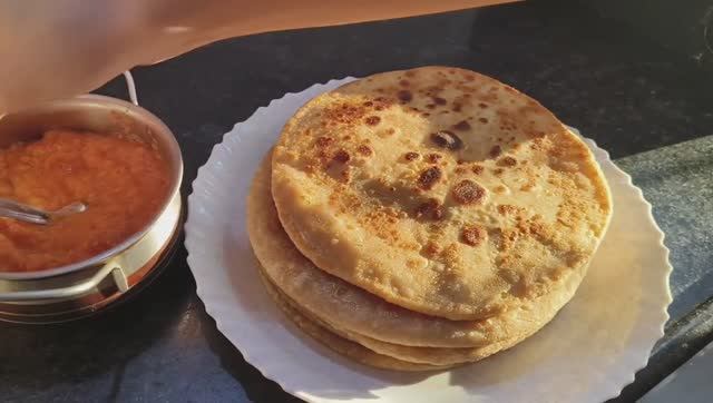 Алу Паратха – Вкусный индийский завтрак _ Рецепт