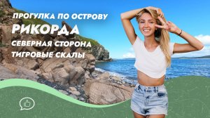 Остров Рикорда. Северная сторона - Тигровые скалы. Приморский край.