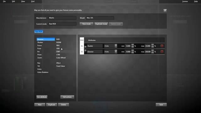 Lightjams DMX Fixture Template Editor смотреть онлайн