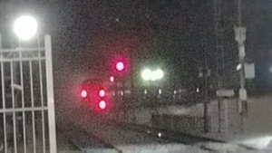 18 февраля 2025 г. Электровоз ЭП2К-500 с Двухэтажным поездом Аврора Колпино