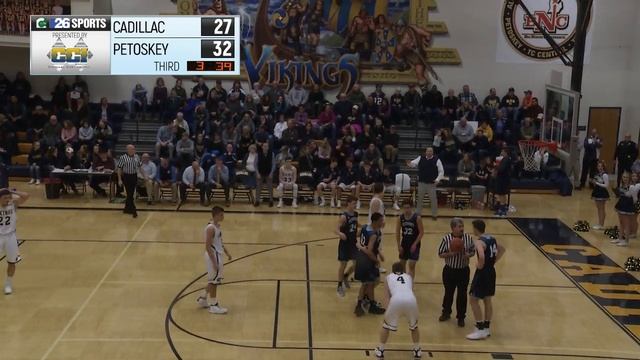 Boys Basketball Cadillac vs Petoskey 1/11/19 3rd смотреть онлайн