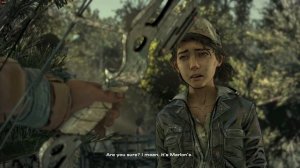 [Louis & Clementine] All Moments from Episode 2 - The Walking Dead (Clem x Louis Romance)