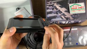 Dùng thử camera nội soi cáp dài 30m FullHD tích hợp màn hình Inskam C30-M