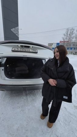 В огромный багажник Chery TIGGO 9 влезет всё что угодно!